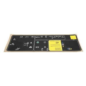 Genie Lift Part # 147575GT - DECAL, PLAT CNTL PNL 60X 80X, EA