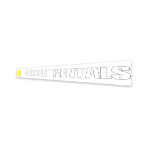 Genie Lift Part # 227530GT - DECAL,SBELT,LOGO,11X96, EA