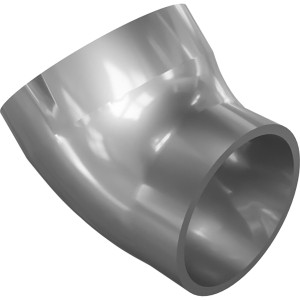 Genie Lift Part # 122603GT - REDUCER,45 DEG, 3.75"-3.00", EA