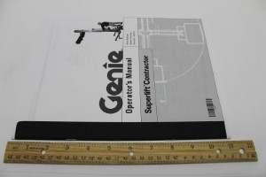 Genie Lift Part # 33547GT - MANUAL,OPERATORS,SL CONTRACTOR, EA