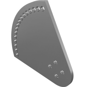 Genie Lift Part # 13454GT - PLATE-PLATFORM LOCK (DRILLED), EA