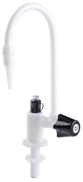 Marquest Scientific Polypro Lab Faucet With Water Quality Indicator Light, Deck Mount