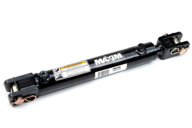 WC Welded Clevis Hydraulic Cylinder: 2 Bore x 16 Stroke, 1.25 Rod