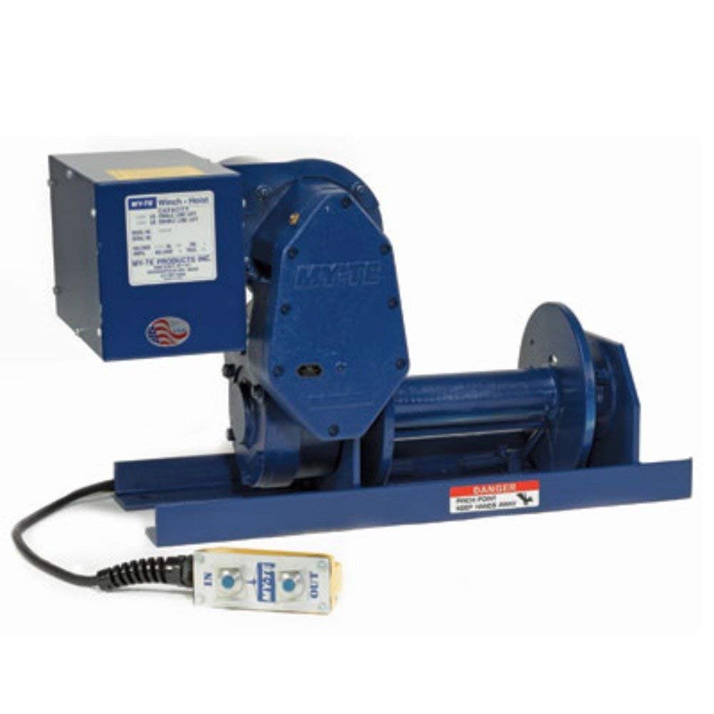 MY-TE 100AB Standard Electric Winch Hoist – Heavy-Duty 1,000 lb Capacity