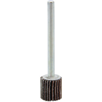 Wendt 112007 | 3/8 x 3/8 x 1/8 In. Shank Mini Flap Wheel | 120 Grit A/O