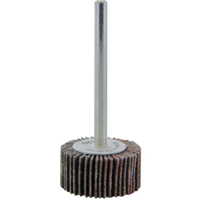 Wendt 112131 | 3/4 x 5/8 x 1/8 In. Shank Mini Flap Wheel | 320 Grit A/O