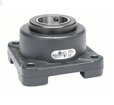 Flange (Type E): 4-Bolt: Set Screw Collar: 2 15/16 ID