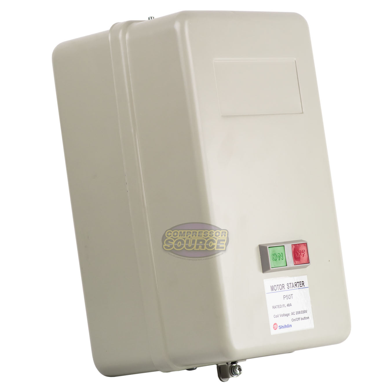 7.5 HP 1 Phase Magnetic Starter NEMA 1 208-240V 32 - 48 Amp P40TPB