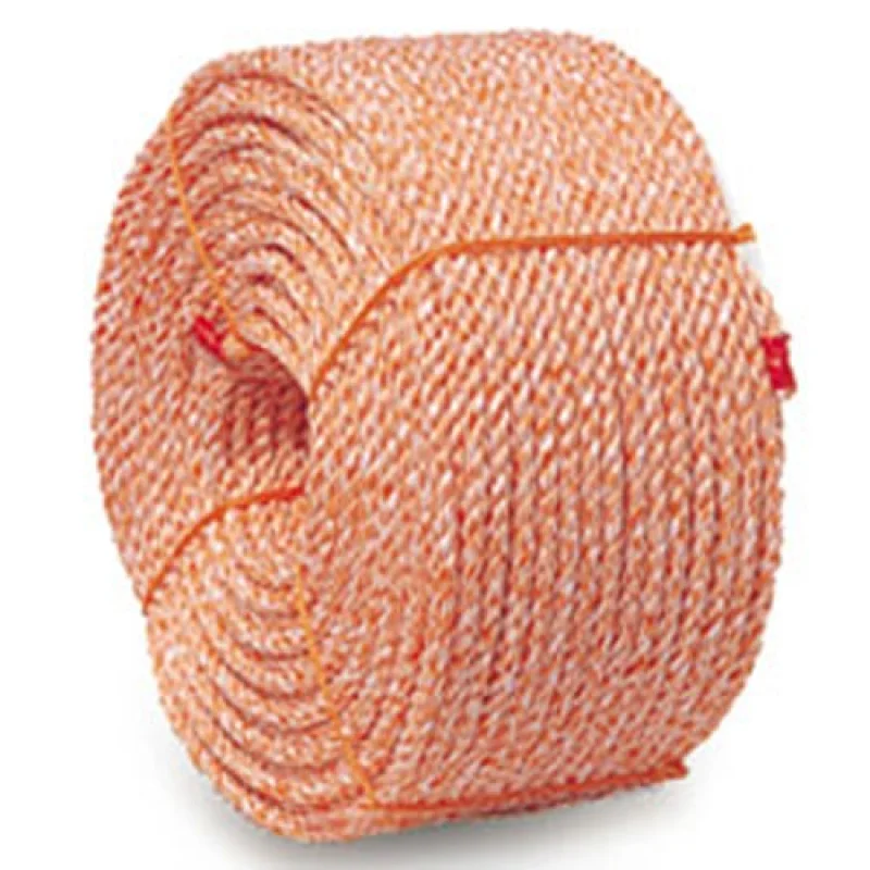 Neutral Buoyancy SuperTEC Crab Rope – 7/16″ x 1200 ft, Orange & White