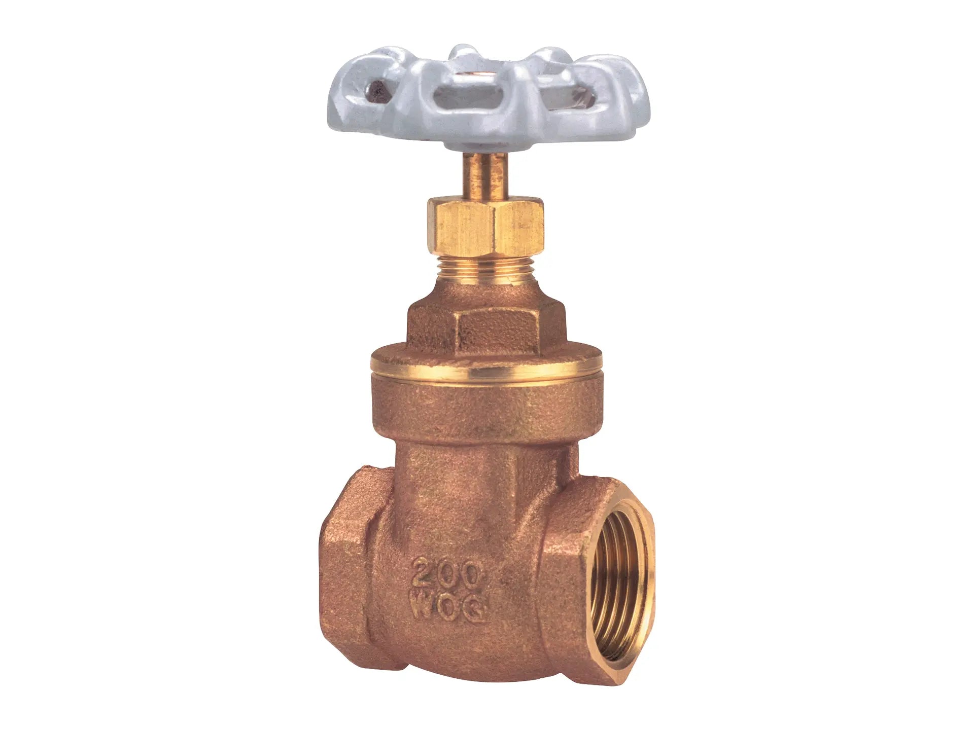 NIBCO N00116H, 4 in. Gate Valve Brass, Full Port, Threaded Ends T-I8