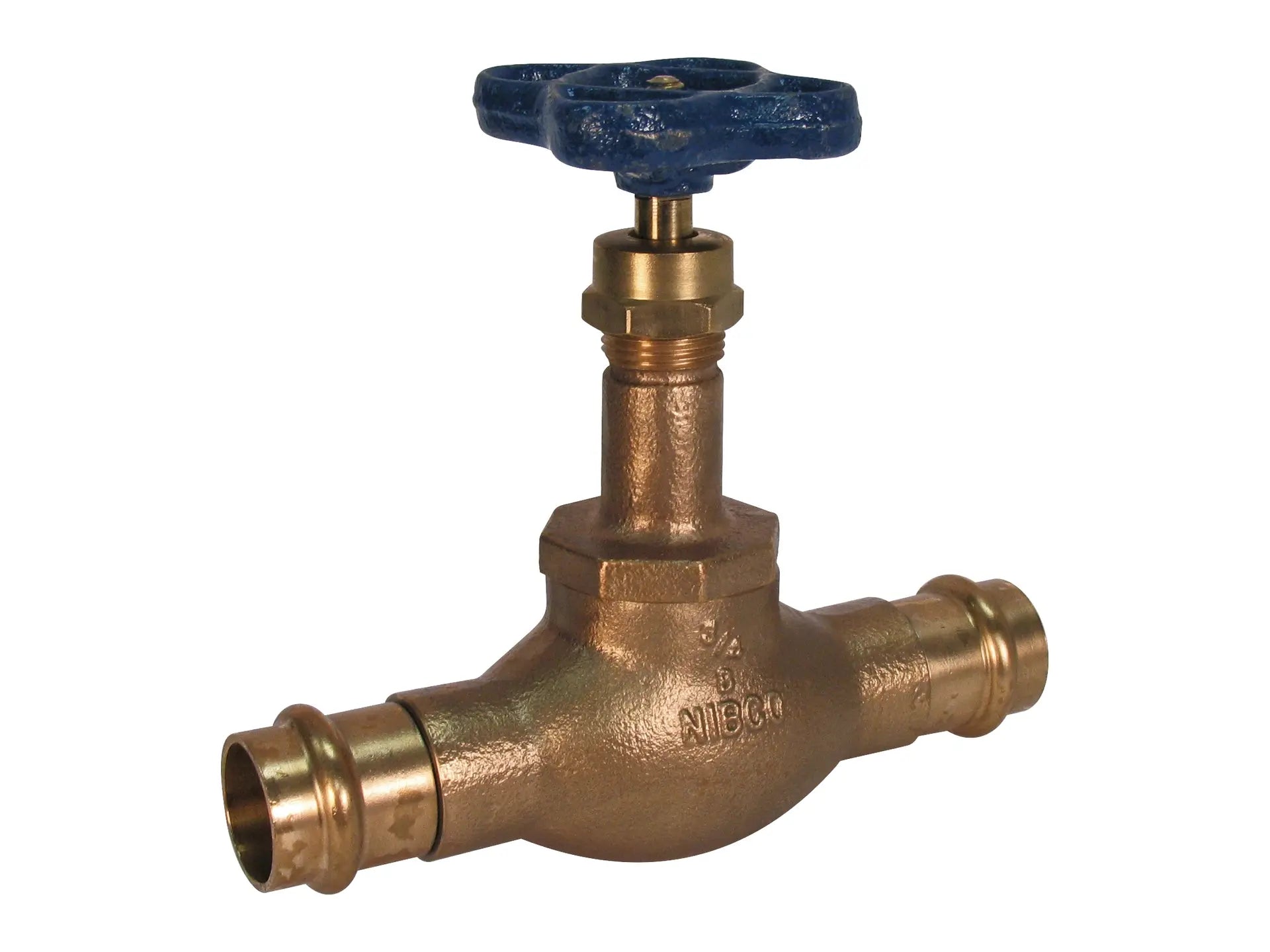 NIBCO NF2K00A, 1 in. x 1 in. Globe Valve Bronze, 200 PSI, Non-Rising Stem PF-211-Y