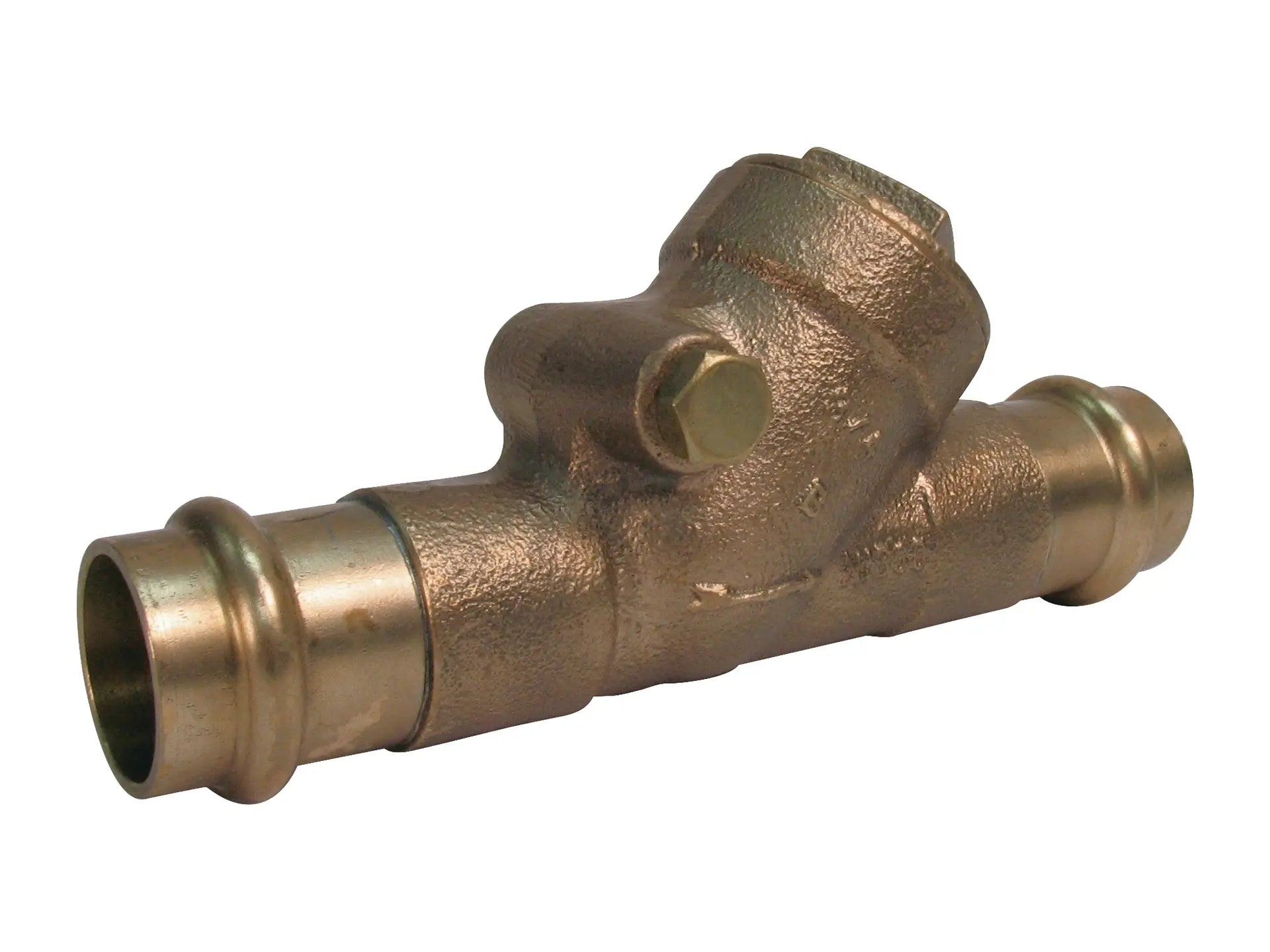 NIBCO NF7400D, 2 in. x 2 in. Check Valve Bronze, 200 PSI, Y-Pattern PF-413-Y