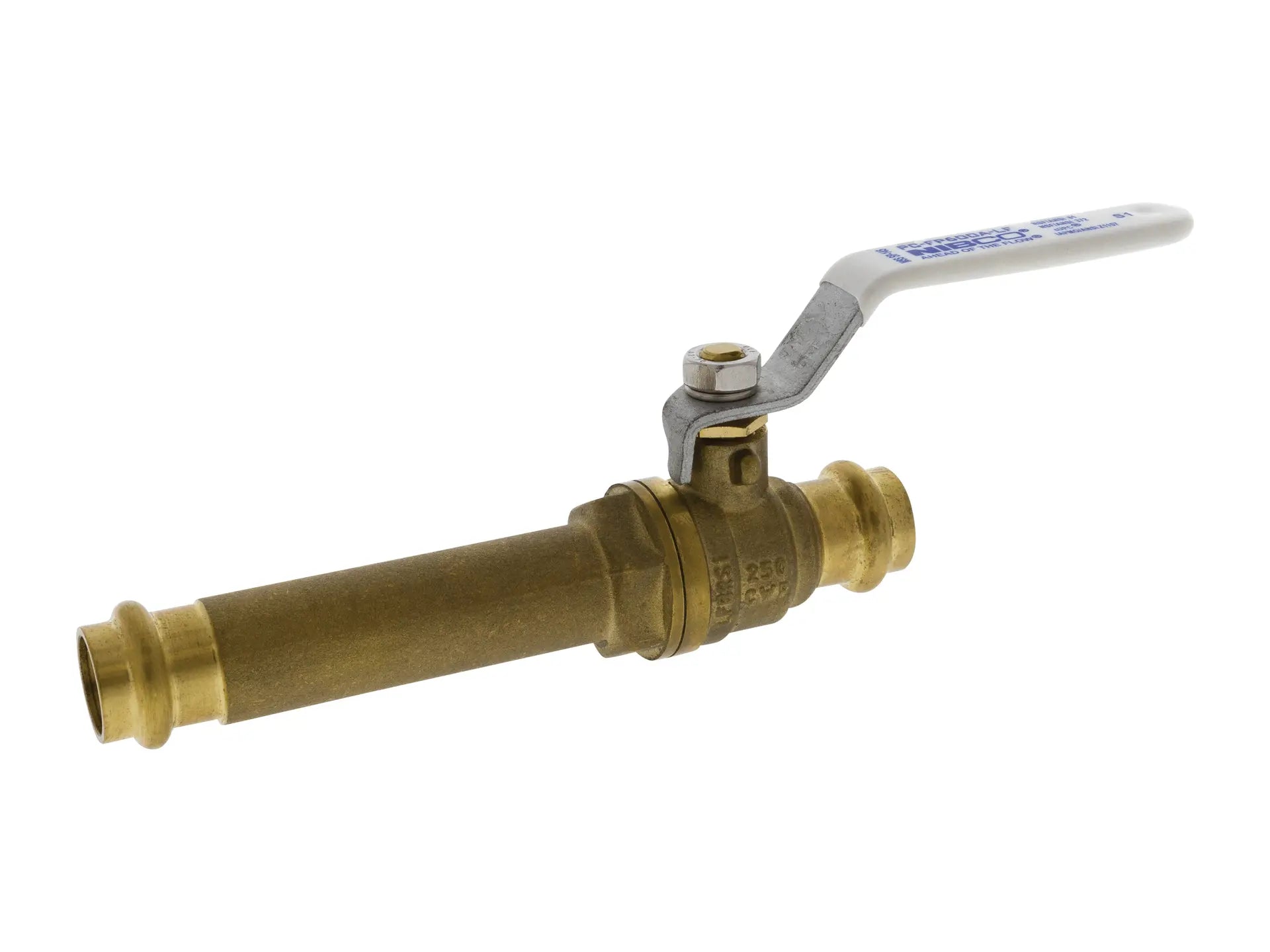 NIBCO NF99SX6, 1/2 in. Press System Slip Ball Valve Body PxP PC-FP-600AS-LF