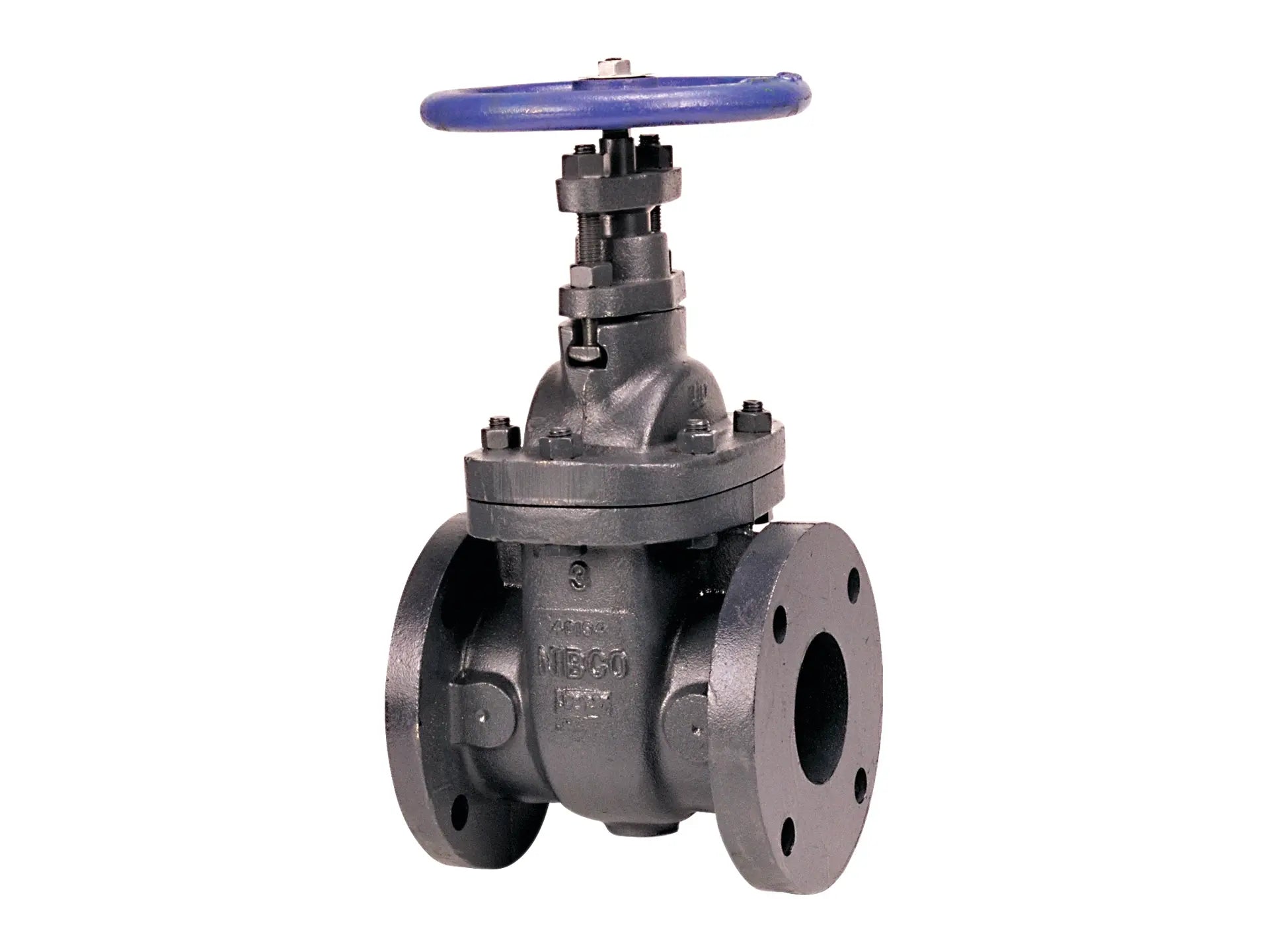NIBCO NHAC0JD, 2 in. Gate Valve Class 125, Cast Iron, All Iron Trim, Flanged F-619-N
