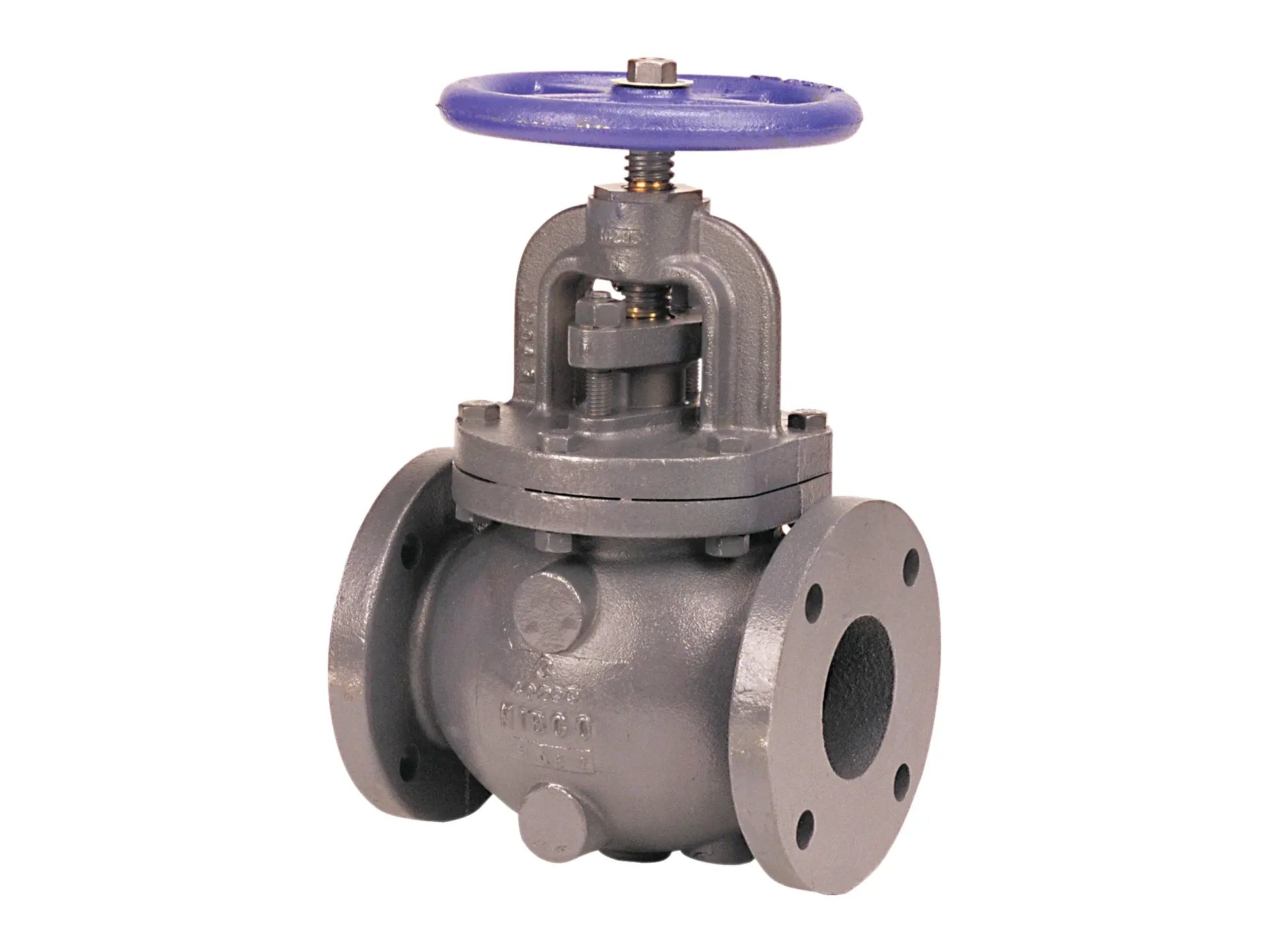 NIBCO NHC30JJ, 5 in. Globe Valve Iron, All Iron Trim F-718-N
