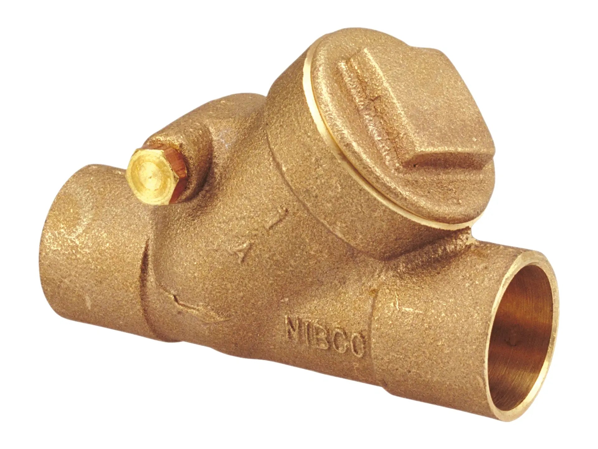 NIBCO NJ7300A, 1 in. Check Valve Bronze, Class 125, Bronze Seat Disc S-413-B