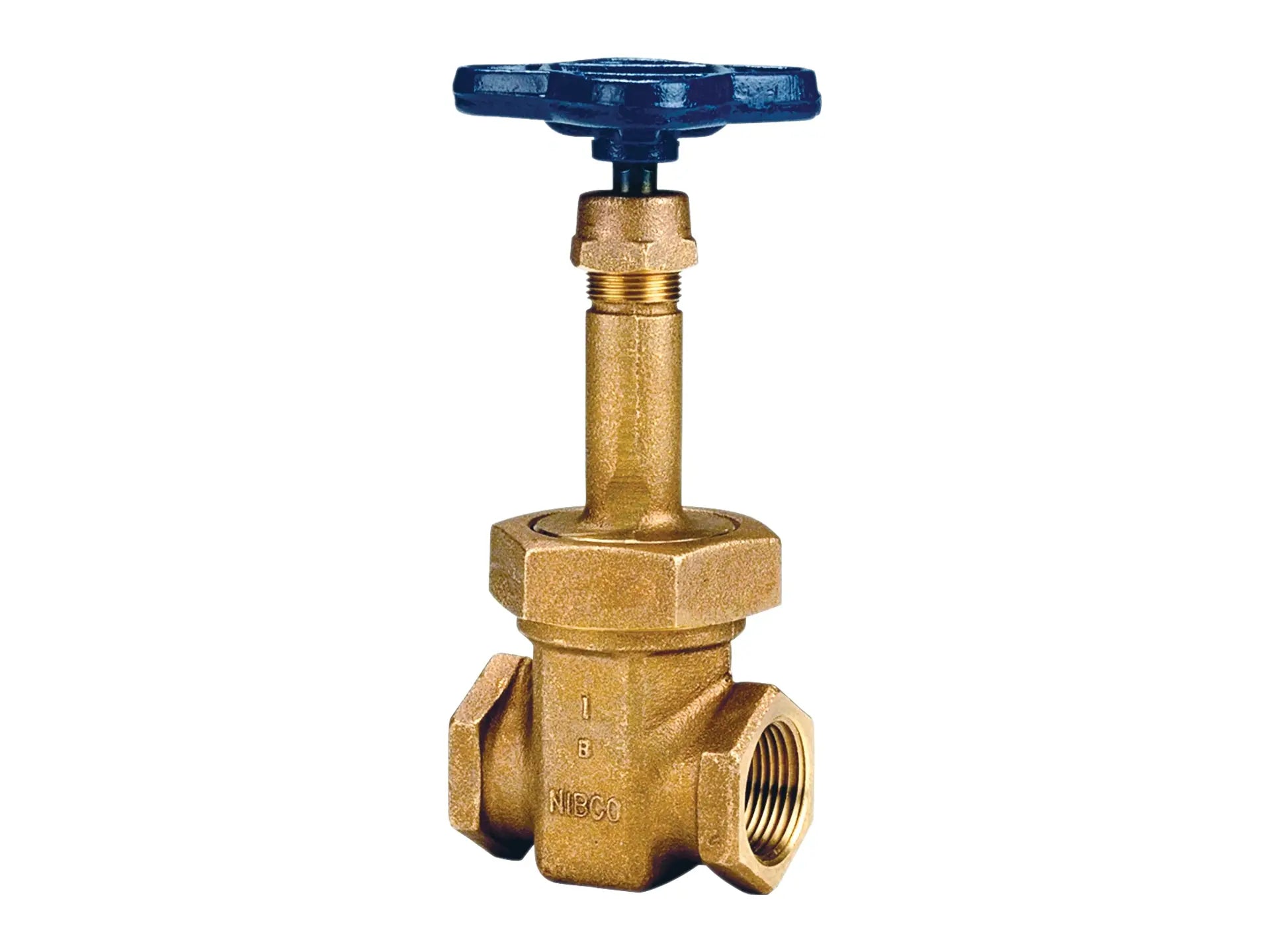 NIBCO NL0Z008, 3/4 in. Gate Valve Bronze, Rising Stem, Threaded T-124