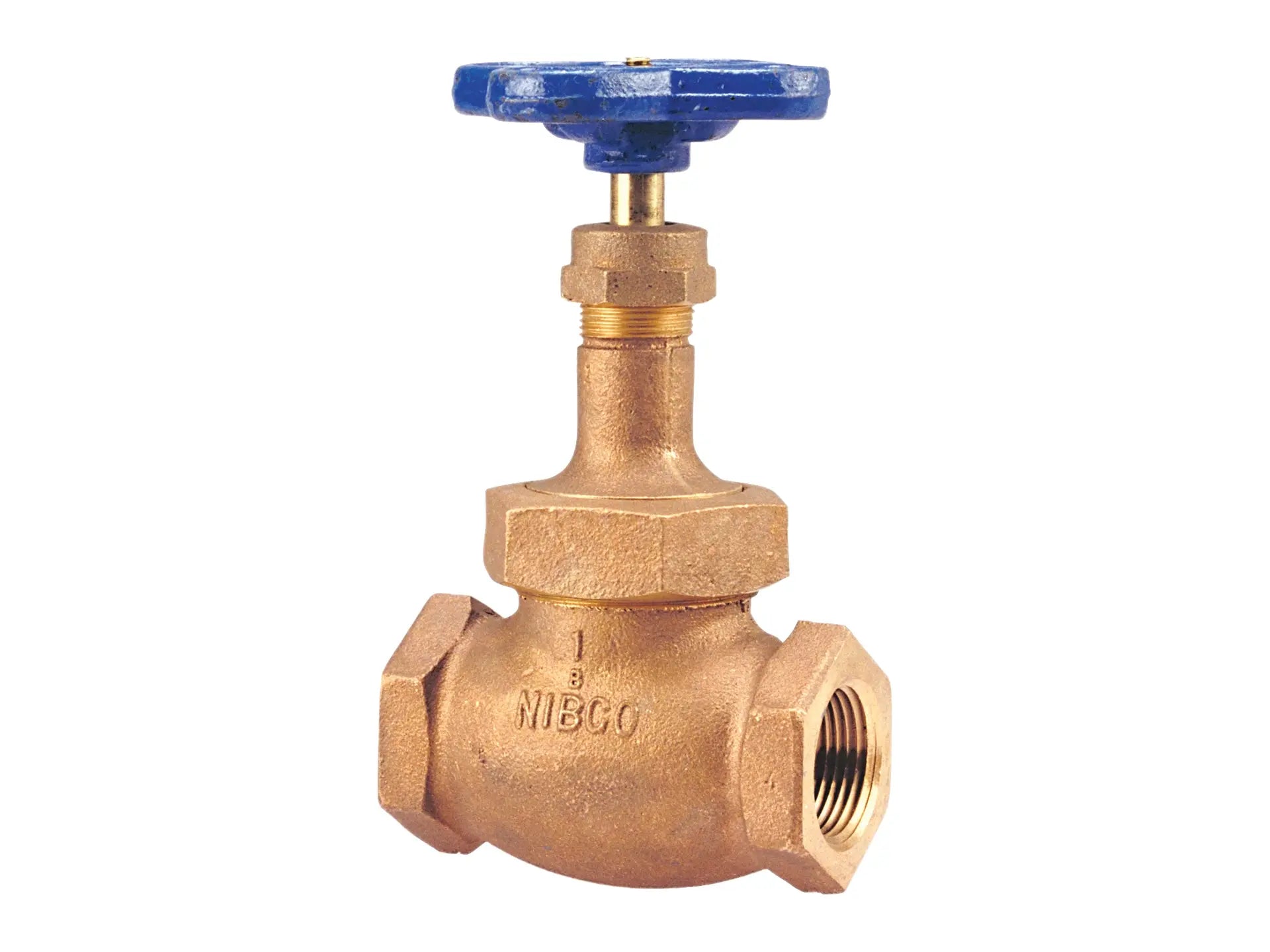 NIBCO NL34004, 1/4 in. Globe Valve Bronze, Class 150, PTFE Disc T-235-Y