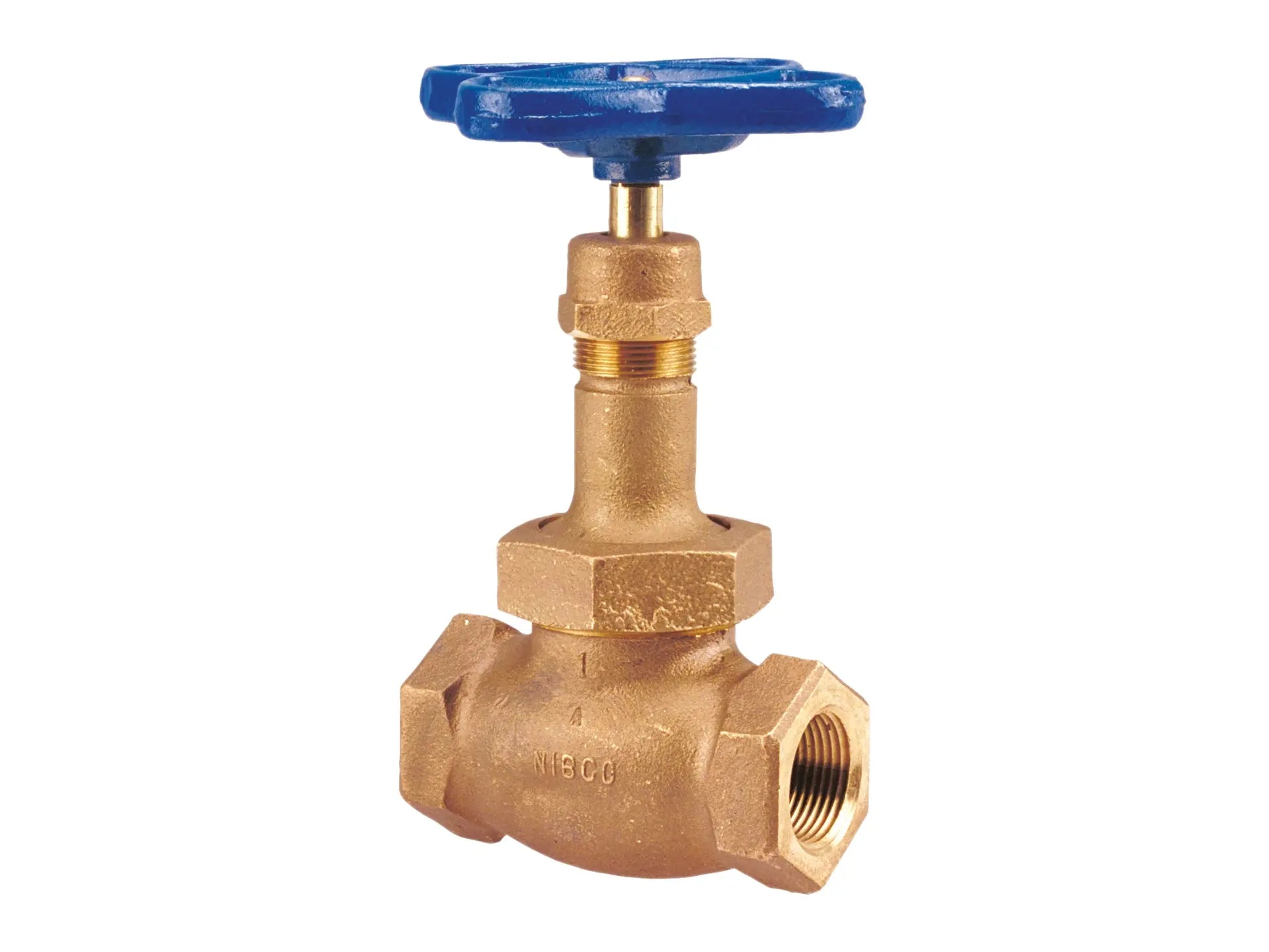 NIBCO NL3MN0D, 2 in. Globe Valve Bronze, Full Plug Disc T-256-AP