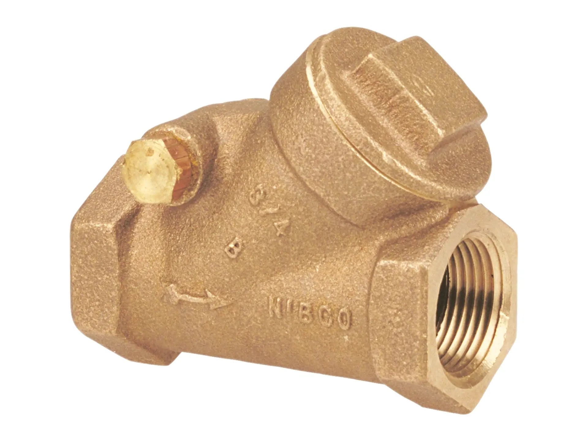 NIBCO NL7E00A, 1 in. Check Valve Bronze, Fire Protection, Buna-N KT-403-W