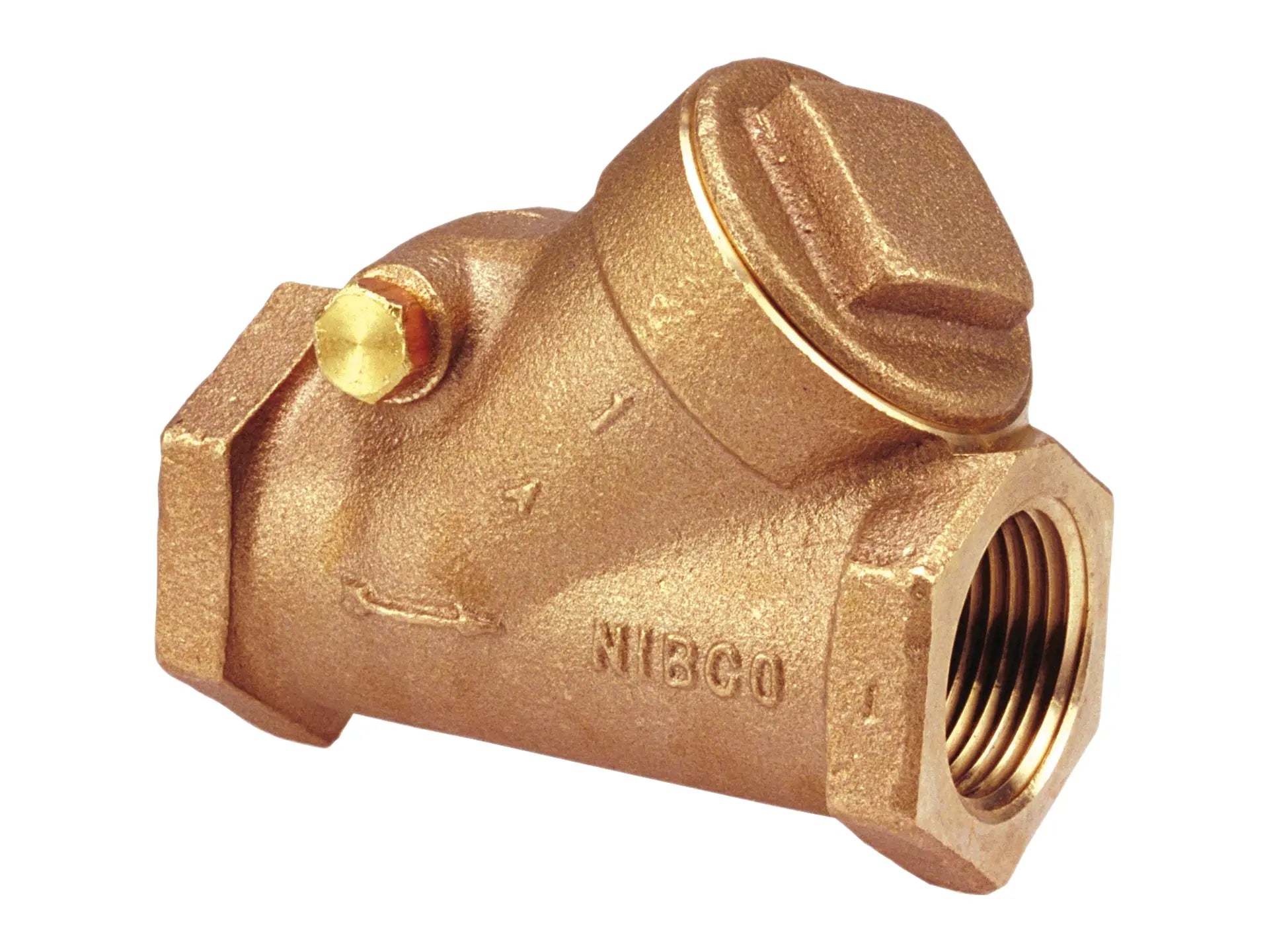 NIBCO NL83004, 1/4 in. Check Valve Bronze, Class 200 Threaded T-453-B
