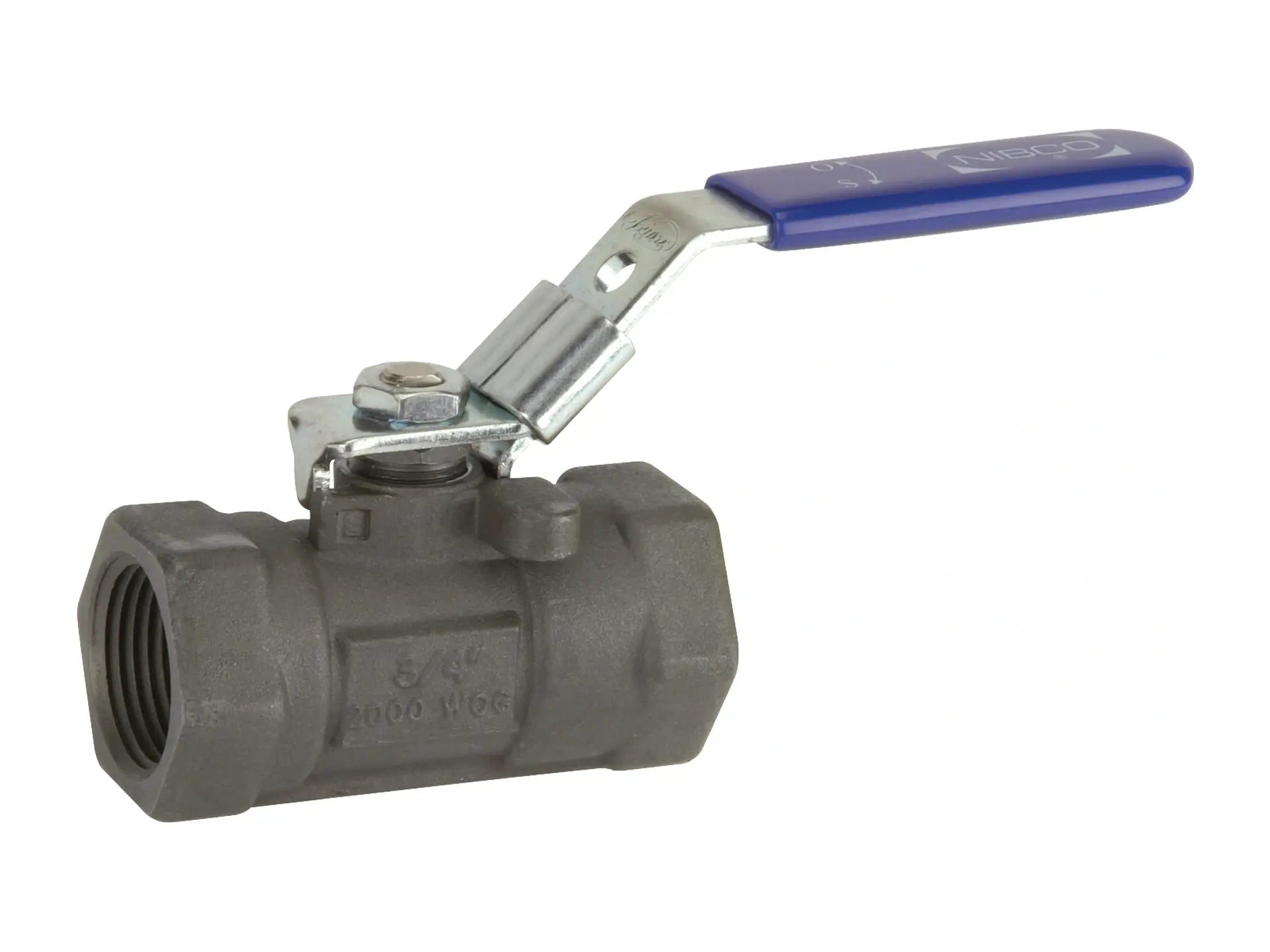 NIBCO NL9439AP, 7/8 in.,1in. One-Piece Carbon Steel Ball Valve Reduced Port, Fire Safe