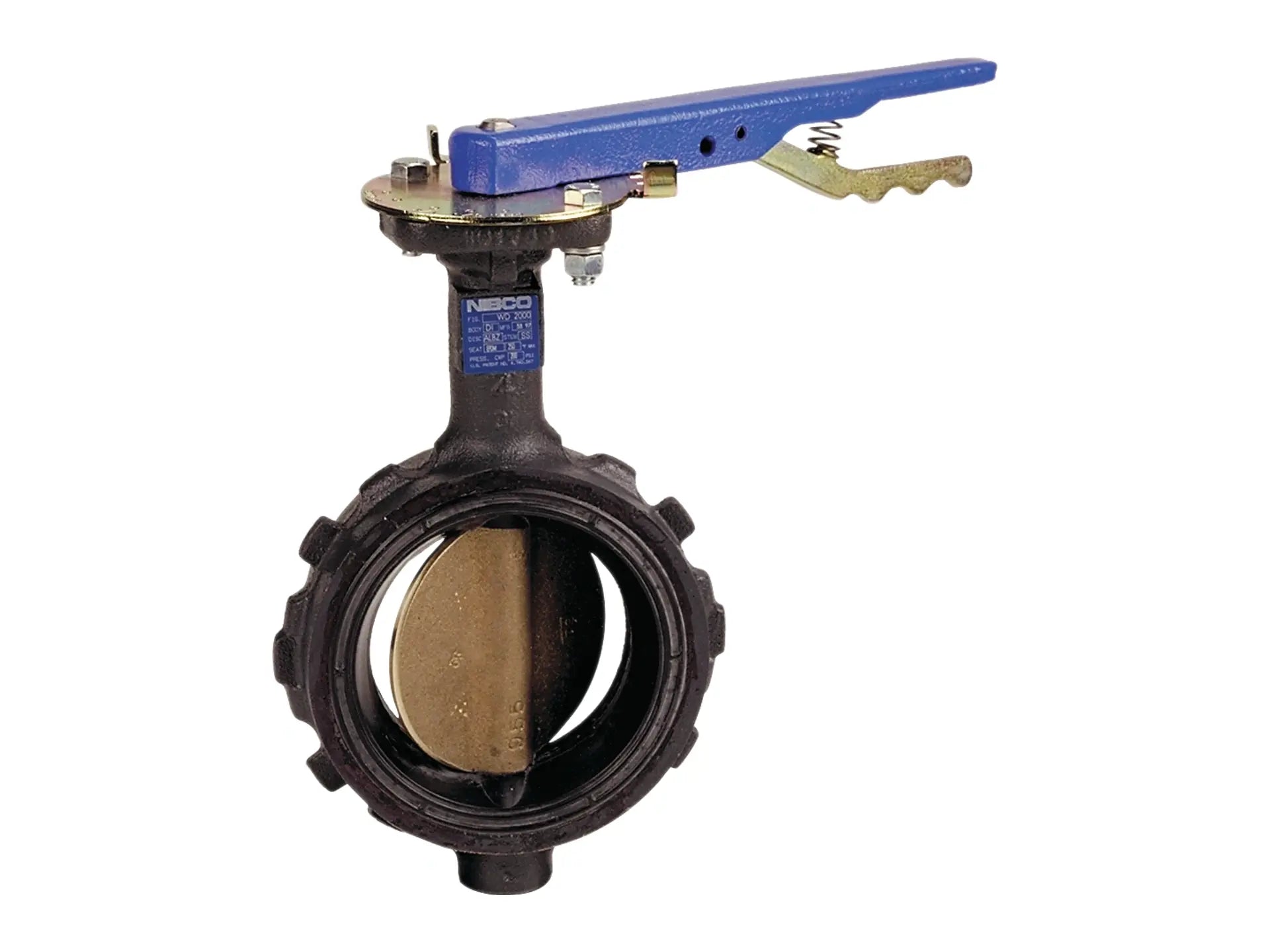 NIBCO NLH775H, 4 in. Butterfly Valve Ductile Iron, Wafer Type, 200 PSI WD-2122-0