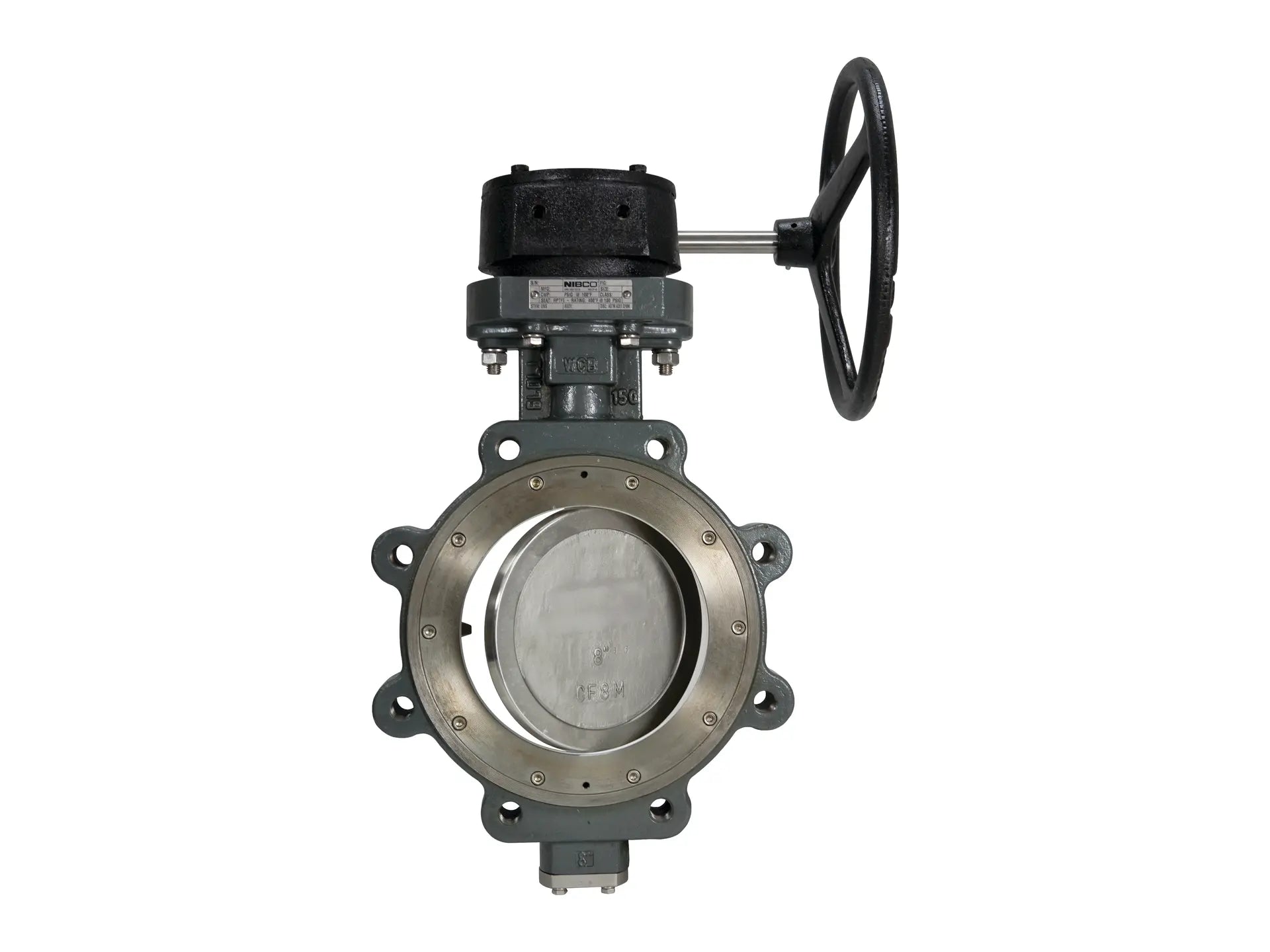 NIBCO NLL213J, 5 in. High Performance Butterfly Valve Carbon Steel Body, 740 PSI LCS-7822-3