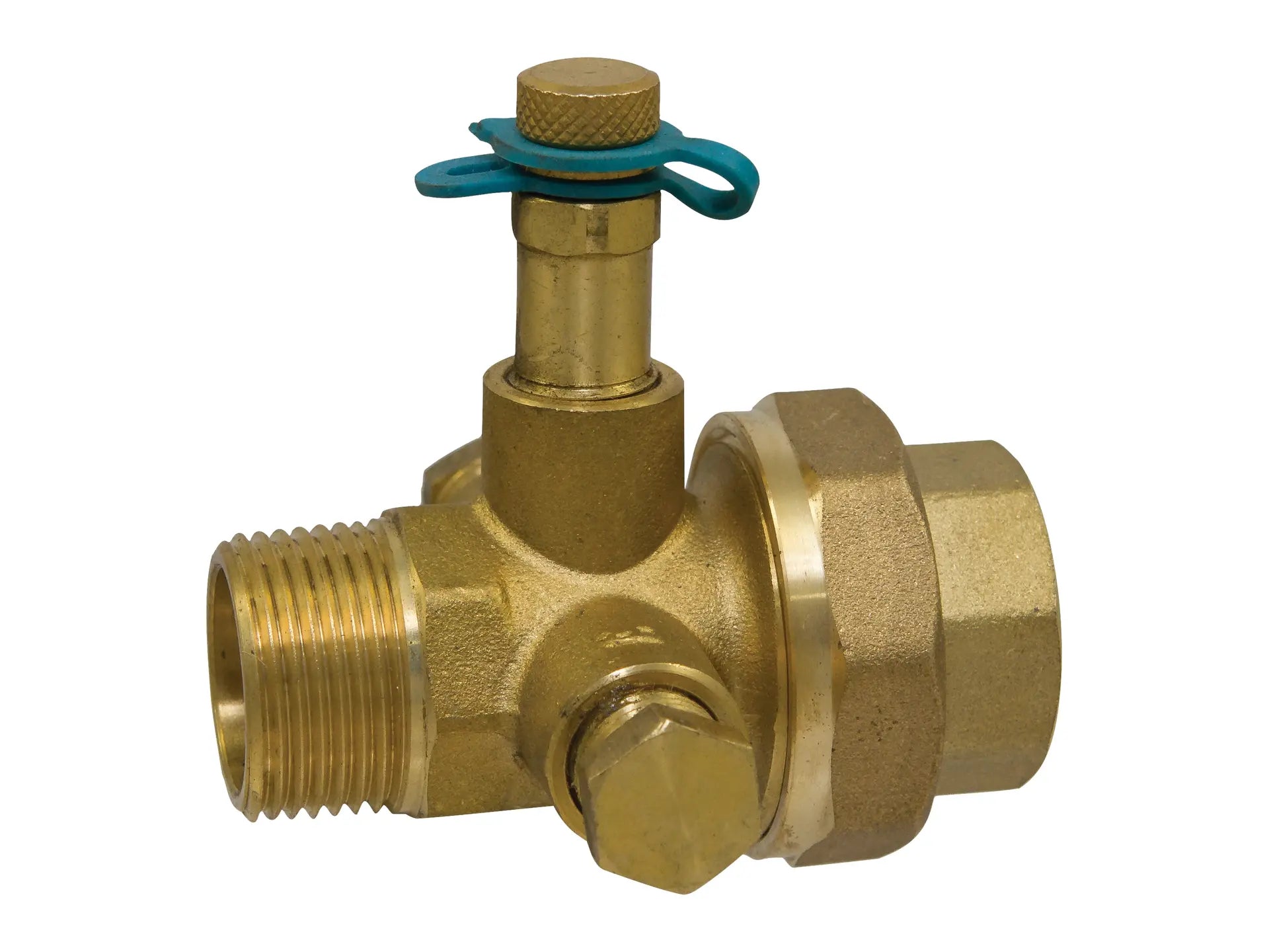 NIBCO NMU320C, 1-1/2 in. x 1-1/2 in. Union w/Test Port MPT Body X FPT Tailpiece MTT-1800