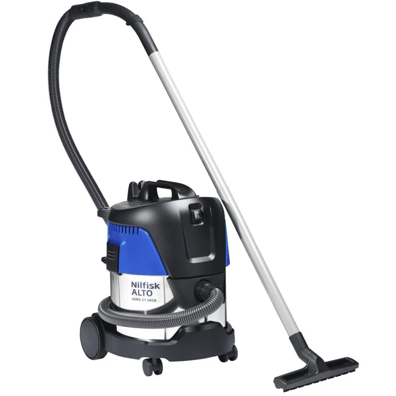 Nilfisk ALTO Aero 21 – Wet/Dry Vacuum w/Stainless Steel Tank
