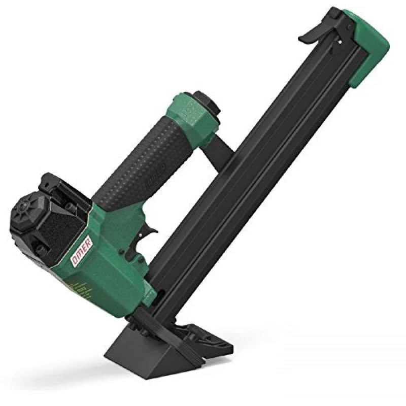 OMER 90.38 FL2 Flooring Stapler Kit w Double Length Magazine, with BM Case, block, etc