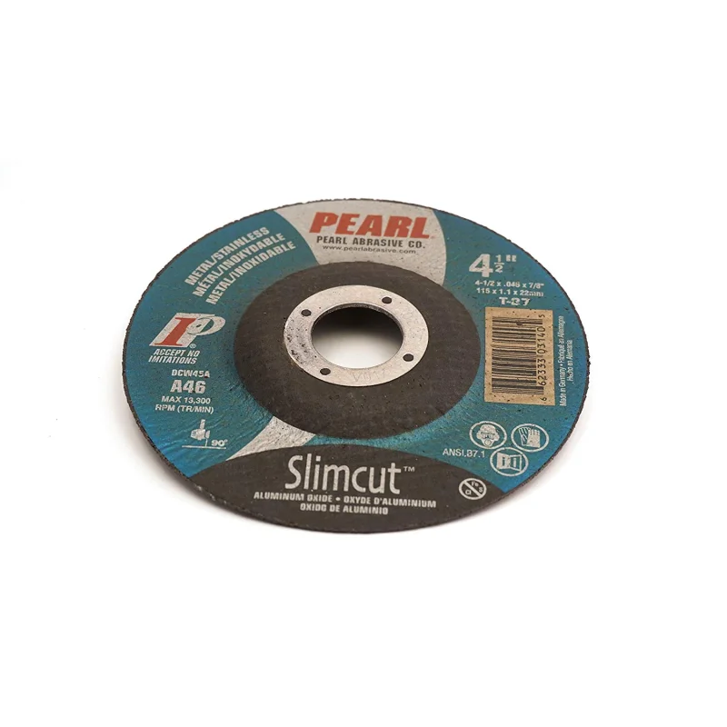 Pearl 4 1/2″ x .045 x 7/8″ Depressed Center Cut-Off Wheels (Pack of 25)