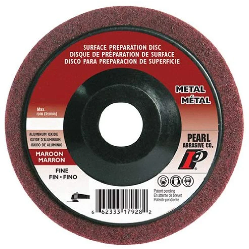 Pearl 4-1/2″ x 7/8″ Al/Ox Surface Preparation Wheel (Pack of 10)