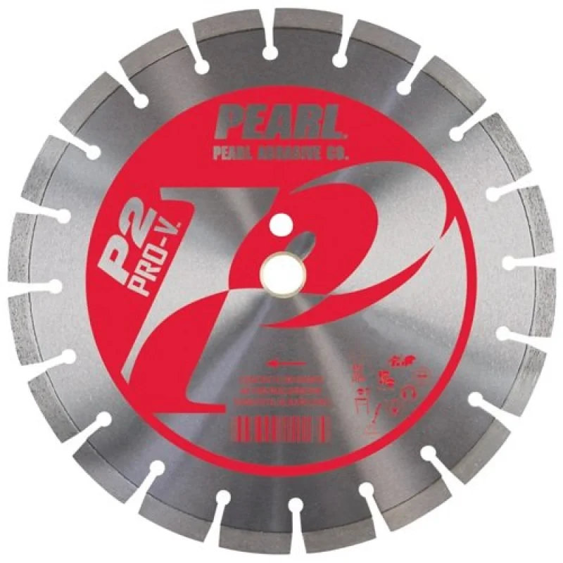 Pearl Abrasive P2 Pro-V PV1212XL Concrete and Masonry Segmented Blade 12 x .125 x 1, 20mm