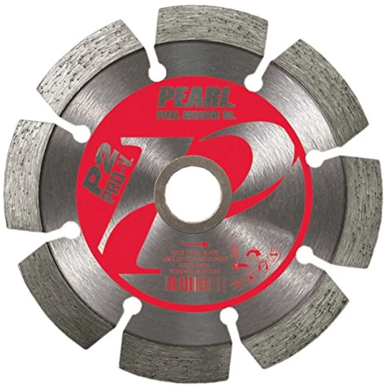 Pearl Abrasive P2 Pro-V PVTAK45 Tuck Point Blade 4-1/2 x .250 x 7/8, 5/8