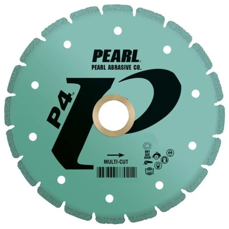 Pearl Abrasive P4 Multi-Cut Utility Demolition Blade Green