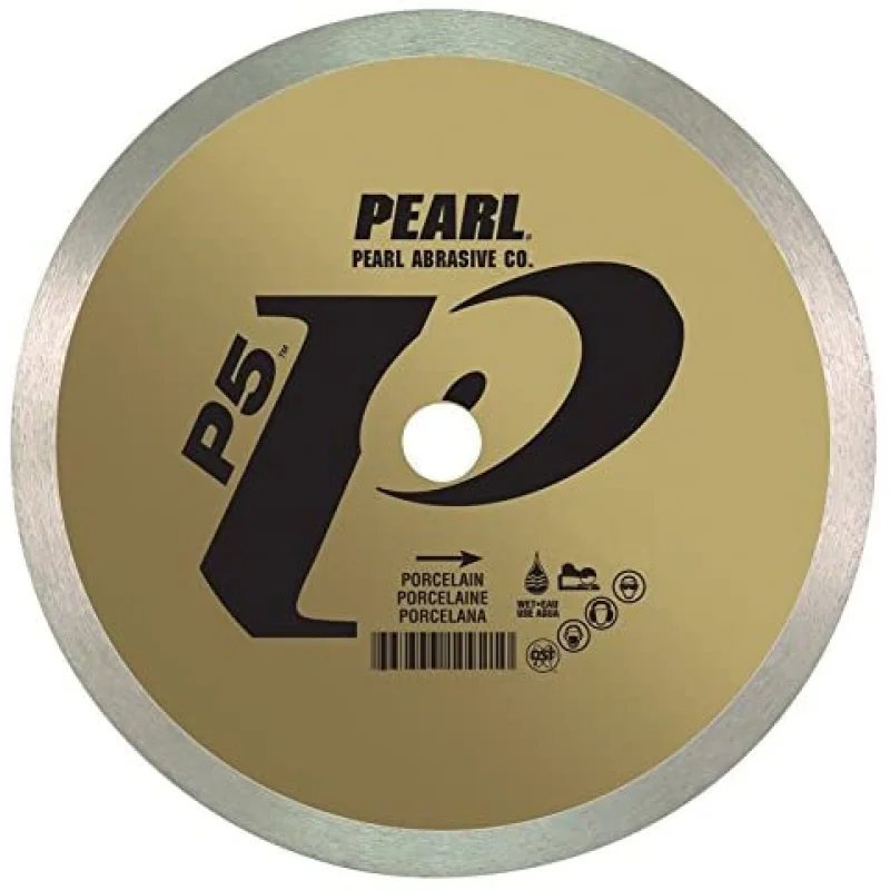 Pearl Abrasive P5 DIA04HP Tile and Stone Blade for Porcelain 4 x .060 x 20mm, 7/8, 5/8