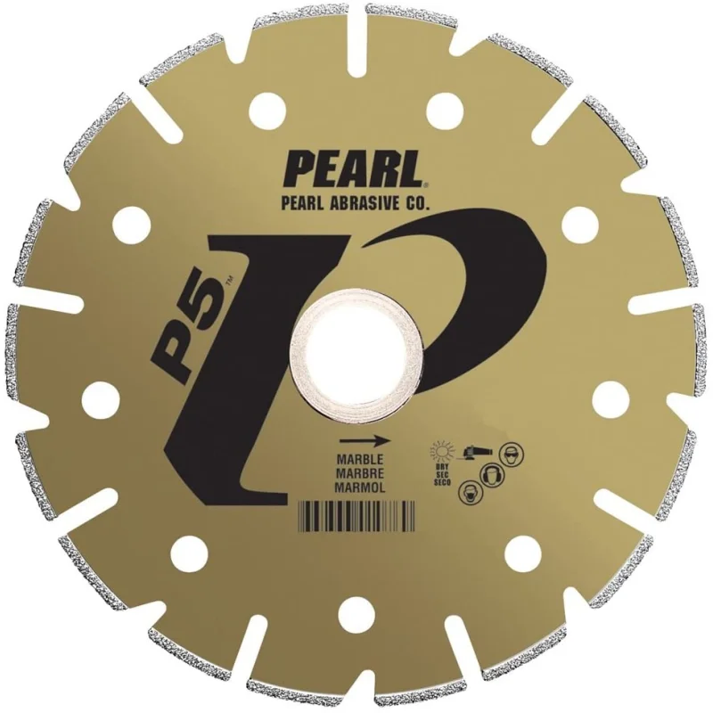 Pearl Abrasive P5 PY004 Electroplated Marble Blade 4 x 20mm, 5/8