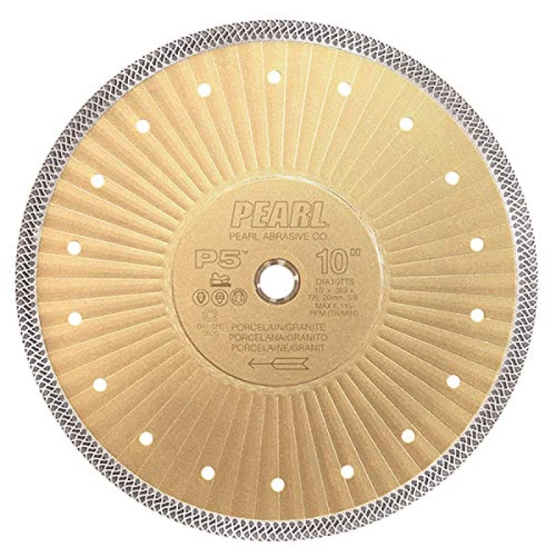 Pearl Abrasive P5 Thin Turbo Mesh Blade 10″ DIA10TTS