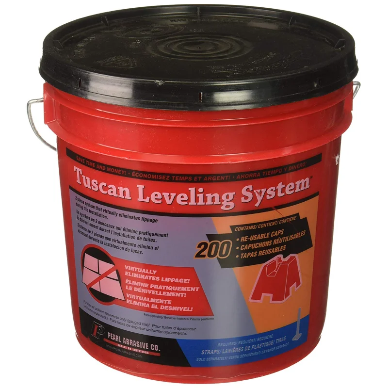 Pearl TLSCAP200 200 Re-Usable Tuscan Leveling System Caps