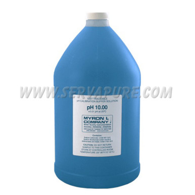 Myron L pH Buffer Solution 10, PH10-Gallon, Gallon Size (128 Oz)