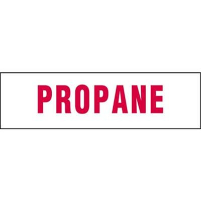 Propane Vinyl Sticker 6 in. x 21 in.