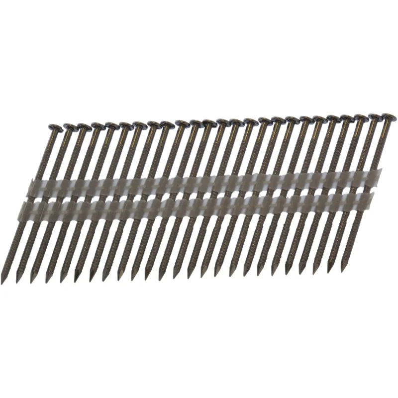 Plastic Strip 2-12D120SSR 3-1/4-inch by .120-inch 20-22 Degree 304 Stainless Steel Nails 1,000 per Box