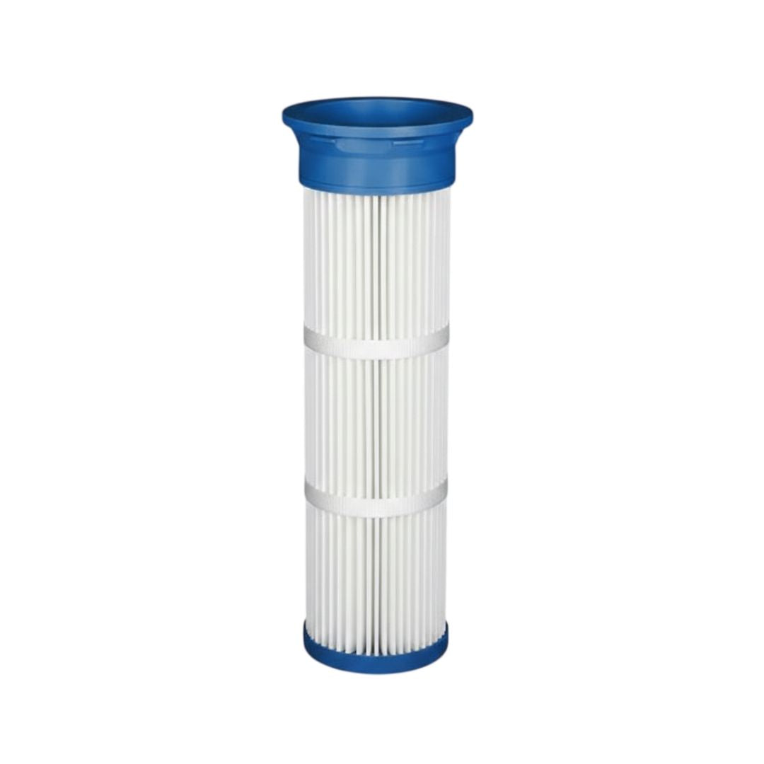 Pleated Dust Bag - 6-1/4 Inch X 57 Inch, Molded Top Load, Polyester Spunbond - 4 Pack