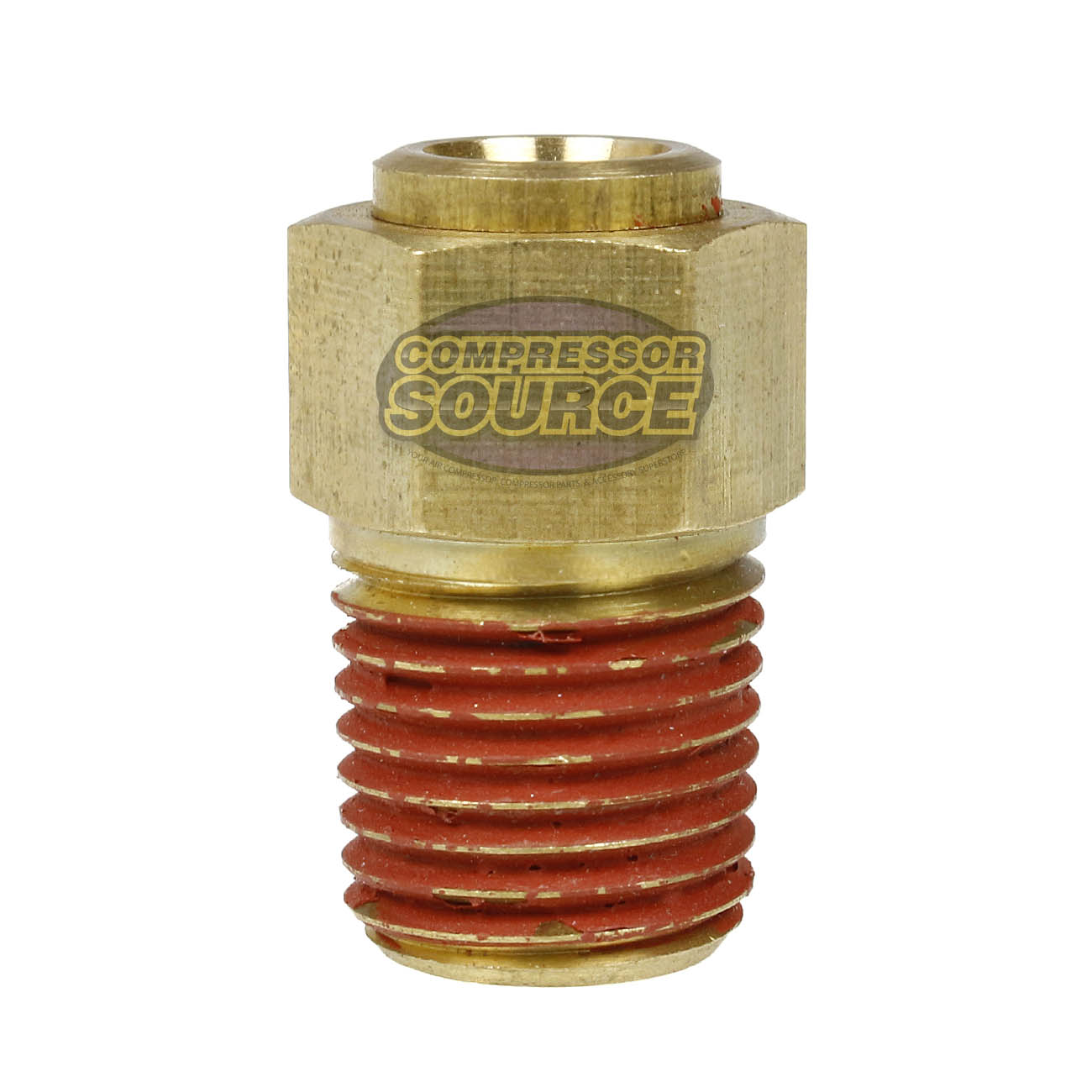 1/4" x 1/4" Male NPTF Push Lock Connector Quick Connect and Disconnect PP68CC