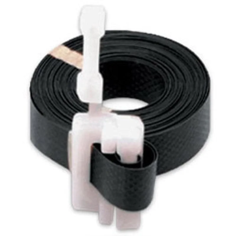 Pre-Cut Strapping – 1/2″ x 17′, Pack of 500 Black