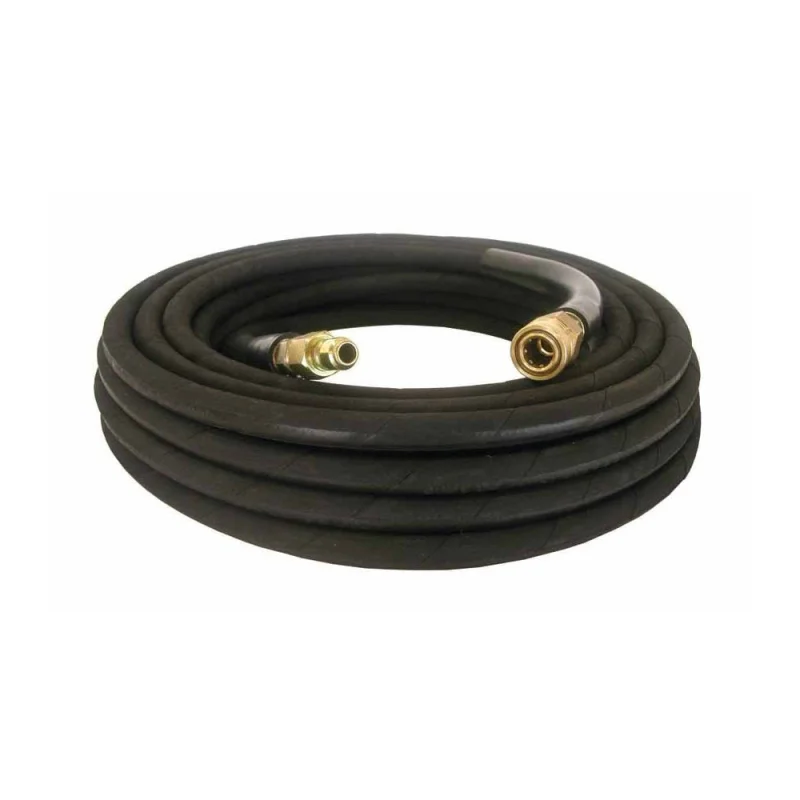 Pressure Washer Hose 3/8 x 50′ 4000 psi With Quick Connects – Industrial