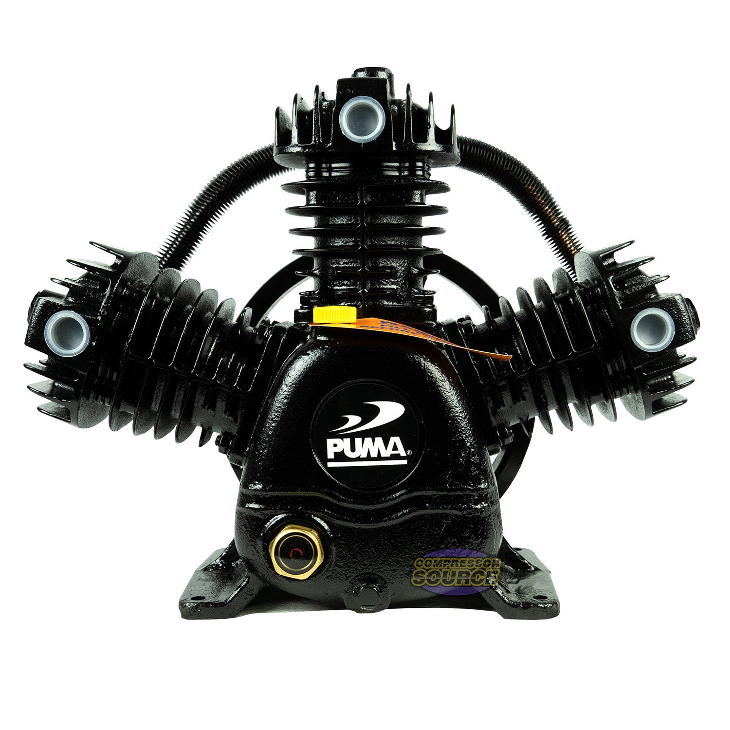 3 - 5 HP 1 Stage 3-Cylinder 22 CFM Air Compressor Pump Puma PUK65R