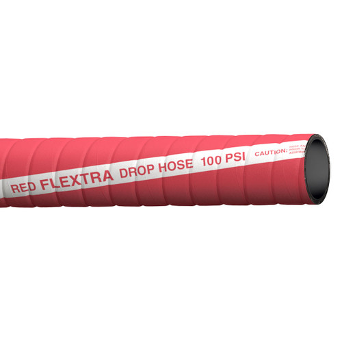 Continental ContiTech Red Flextra 100 PSI Petroleum Transfer Hose - Hose Only