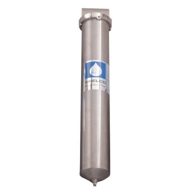 Shelco RHS-904A, 30'' 316 Stainless Steel Filter Housing, 1/2'' In/Out